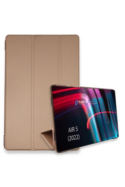 Mey İthalat®  iPad Air 5 (2022) Kılıf Tablet Smart Kılıf - Rose Gold