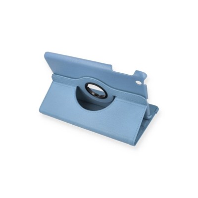 Mey İthalat®  iPad Mini 1 Kılıf 360 Tablet Deri Kılıf - Turkuaz