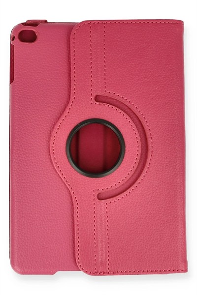 Mey İthalat®  iPad Mini 4 Kılıf 360 Tablet Deri Kılıf - Pembe