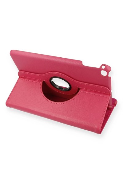 Mey İthalat®  iPad Mini 4 Kılıf 360 Tablet Deri Kılıf - Pembe