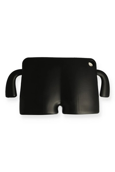 Mey İthalat®  iPad Mini 5 Kılıf Karakter Tablet Silikon - Siyah