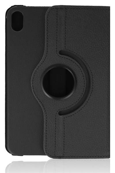 Mey İthalat®  iPad Mini 6 Kılıf 360 Tablet Deri Kılıf - Siyah