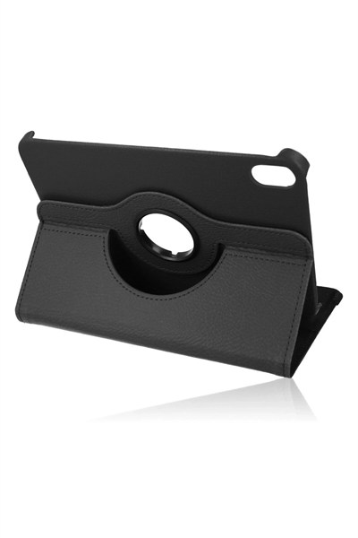 Mey İthalat®  iPad Mini 6 Kılıf 360 Tablet Deri Kılıf - Siyah