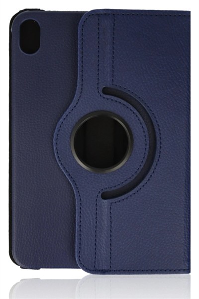 Mey İthalat®  iPad Mini 6 Kılıf 360 Tablet Deri Kılıf - Lacivert
