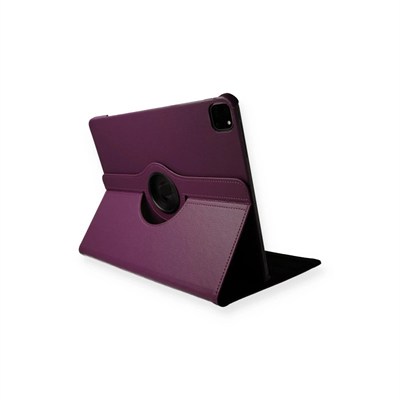 Mey İthalat®  iPad Pro 11 (2020) Kılıf 360 Tablet Deri Kılıf - Mürdüm