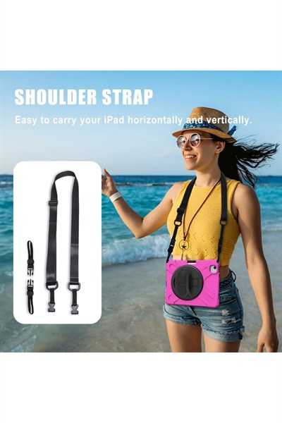 Mey İthalat®  iPad Pro 11 (2020) Kılıf Amazing Tablet Kapak - Pembe