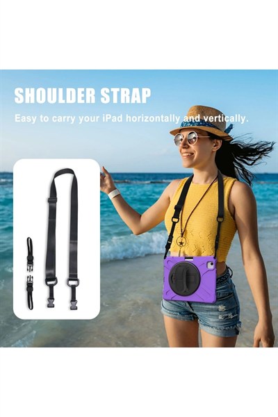 Mey İthalat®  iPad Pro 11 (2020) Kılıf Amazing Tablet Kapak - Mor