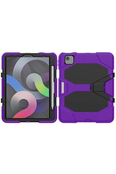 Mey İthalat®  iPad Pro 11 (2020) Kılıf Griffin Tablet Kapak - Mor