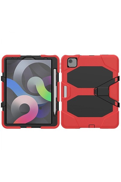 Mey İthalat®  iPad Pro 11 (2020) Kılıf Griffin Tablet Kapak - Kırmızı