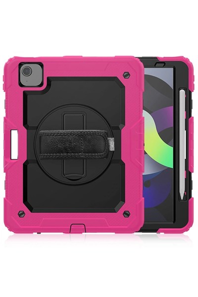 Mey İthalat®  iPad Pro 11 (2020) Kılıf Pars Tablet Kapak - Pembe
