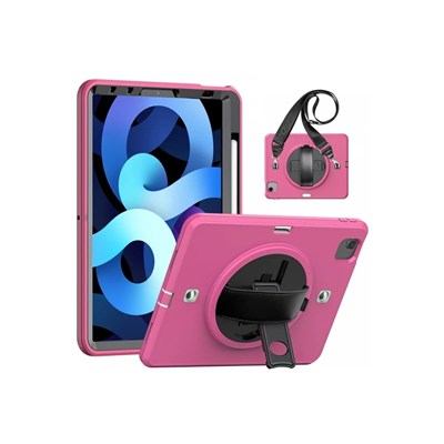 Mey İthalat®  iPad Pro 11 (2020) Kılıf Strap-C Otterbox Tablet Kapak - Pembe