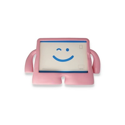 Mey İthalat®  iPad Pro 11 (2021) Kılıf Karakter Tablet Silikon - Açık Pembe