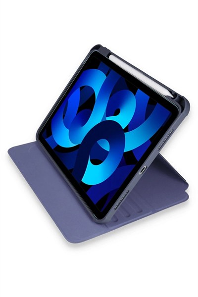 Mey İthalat®  iPad Pro 11 (2021) Kılıf Starling 360 Kalemlikli Tablet Kılıf - Lacivert