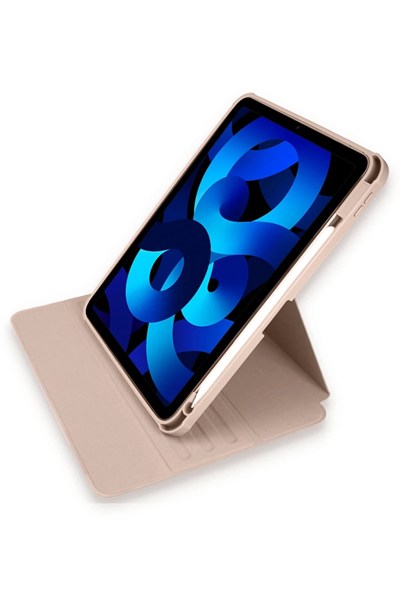 Mey İthalat®  iPad Pro 11 (2021) Kılıf Starling 360 Kalemlikli Tablet Kılıf - Rose Gold