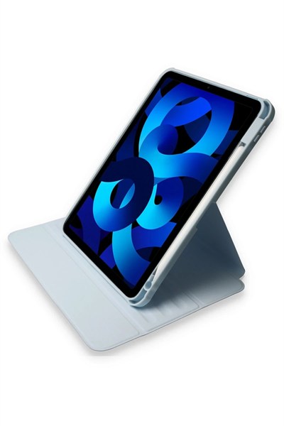 Mey İthalat®  iPad Pro 11 (2021) Kılıf Starling 360 Kalemlikli Tablet Kılıf - Mavi