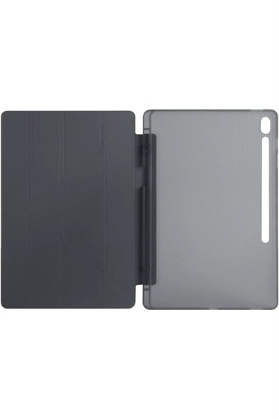 Mey İthalat®  iPad Pro 11 (2024) Kılıf Kalemlikli Hugo Tablet Kılıfı - Siyah