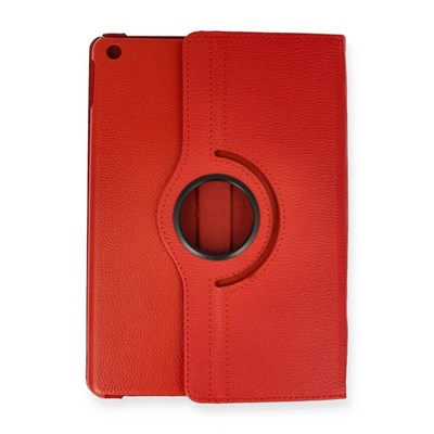 Mey İthalat®  iPad Pro 13 (2024) Kılıf 360 Tablet Deri Kılıf - Kırmızı