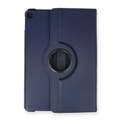 Mey İthalat®  iPad Pro 13 (2024) Kılıf 360 Tablet Deri Kılıf - Lacivert