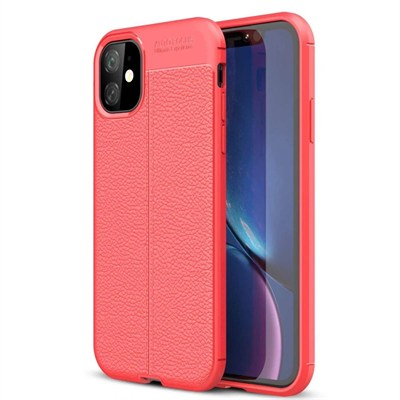 Mey İthalat®  iPhone 11 Kılıf Auto Focus Kapak - Kırmızı