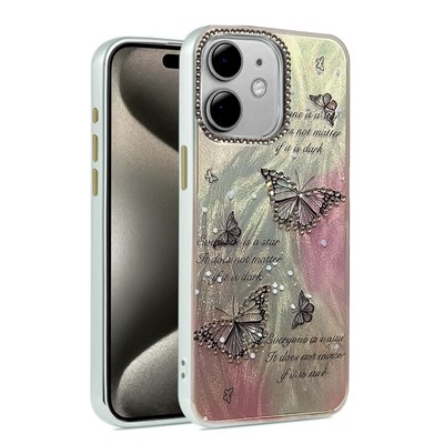 Mey İthalat®  iPhone 11 Kılıf Blade Aynalı Desenli Kapak - Desen 6