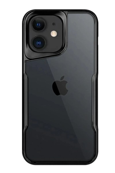 Mey İthalat®  iPhone 11 Kılıf Boyi Silikon Kapak - Siyah