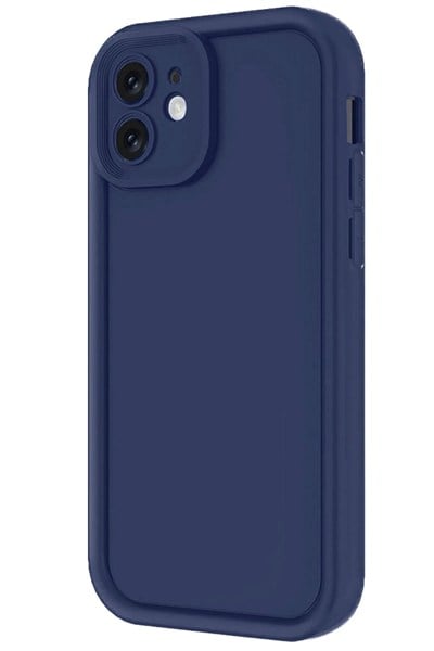 Mey İthalat®  iPhone 11 Kılıf Viera Silikon - Lacivert