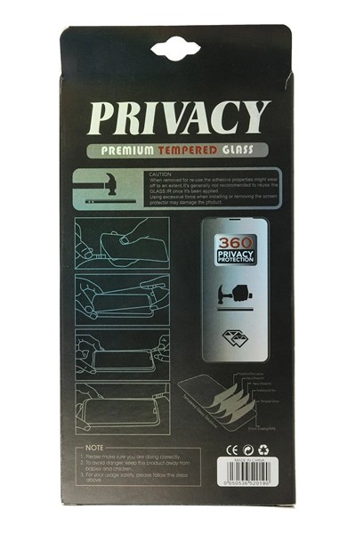 Mey İthalat®  iPhone 11 Pro 34D Hayalet Izgaralı Cam