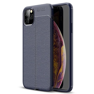 Mey İthalat®  iPhone 11 Pro Kılıf Auto Focus Kapak - Lacivert