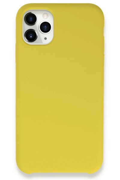 Mey İthalat®  iPhone 11 Pro Kılıf Lansman Legant Silikon - Sarı