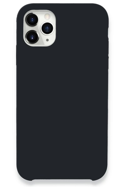 Mey İthalat®  iPhone 11 Pro Kılıf Lansman Legant Silikon - Koyu Gri