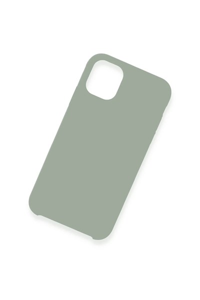 Mey İthalat®  iPhone 11 Pro Max Kılıf Lansman Legant Silikon - Açık Gri