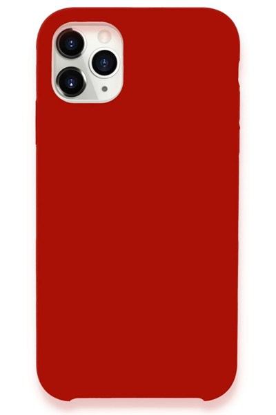 Mey İthalat®  iPhone 11 Pro Max Kılıf Lansman Legant Silikon - Kırmızı