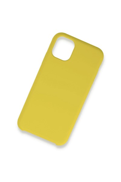 Mey İthalat®  iPhone 11 Pro Max Kılıf Lansman Legant Silikon - Sarı