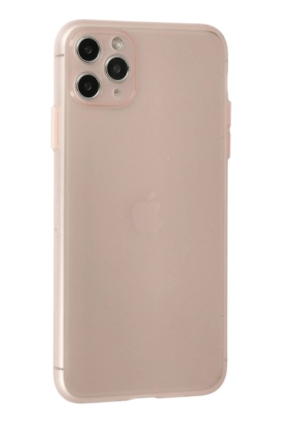 Mey İthalat®  iPhone 11 Pro Max Kılıf Puma Silikon - Pembe