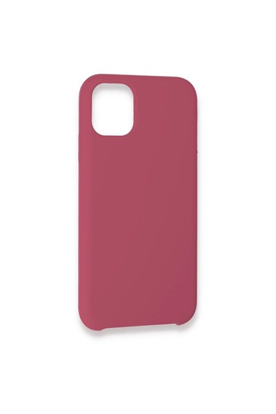 Mey İthalat®  iPhone 12 Kılıf Lansman Legant Silikon - Fuşya