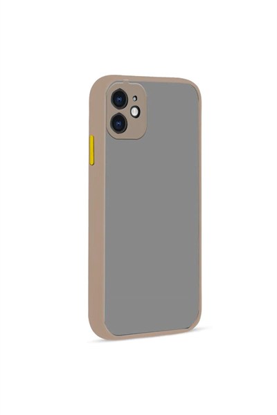 Mey İthalat®  iPhone 12 Kılıf Montreal Silikon Kapak - Pembe