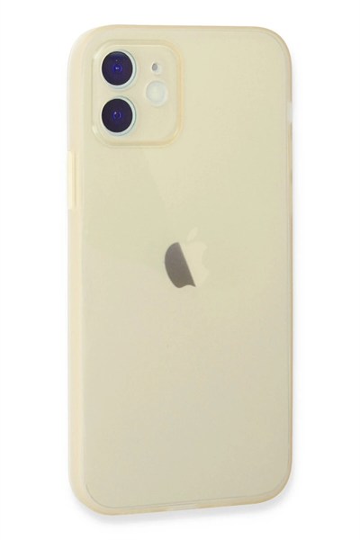Mey İthalat®  iPhone 12 Kılıf Puma Silikon - Gold