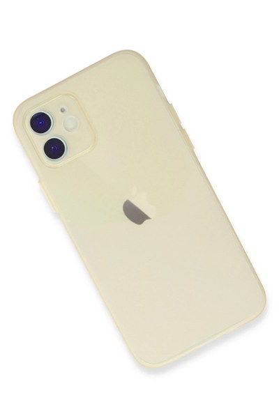 Mey İthalat®  iPhone 12 Kılıf Puma Silikon - Gold