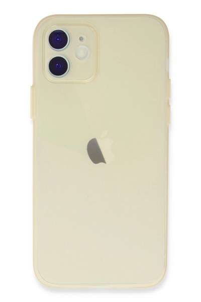 Mey İthalat®  iPhone 12 Kılıf Puma Silikon - Gold