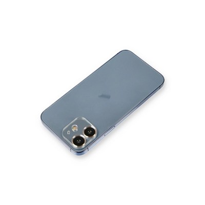 Mey İthalat®  iPhone 12 Metal Kamera Lens Koruma Cam - Gold
