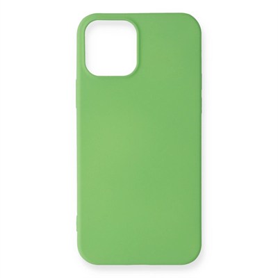 Mey İthalat®  iPhone 12 Mini Kılıf First Silikon - Yeşil