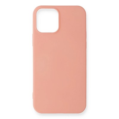 Mey İthalat®  iPhone 12 Mini Kılıf First Silikon - Pudra