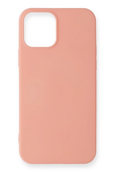 Mey İthalat®  iPhone 12 Mini Kılıf First Silikon - Pudra