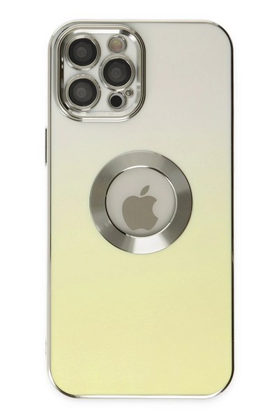 Mey İthalat®  iPhone 12 Pro Kılıf Best Silikon - Sarı