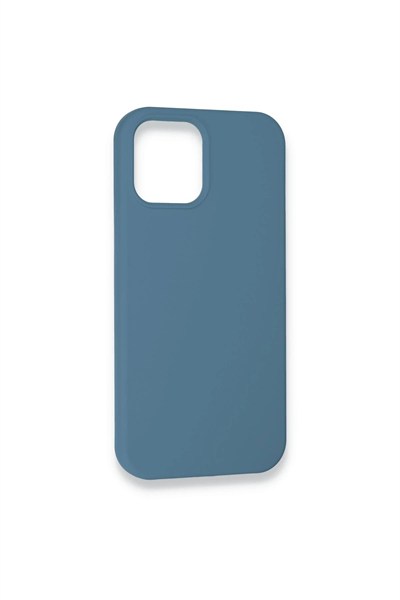 Mey İthalat®  iPhone 12 Pro Kılıf Lansman Legant Silikon - Açık Mavi