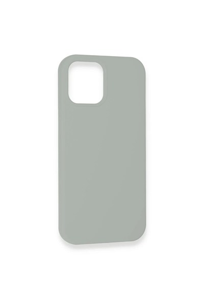 Mey İthalat®  iPhone 12 Pro Kılıf Lansman Legant Silikon - Açık Gri