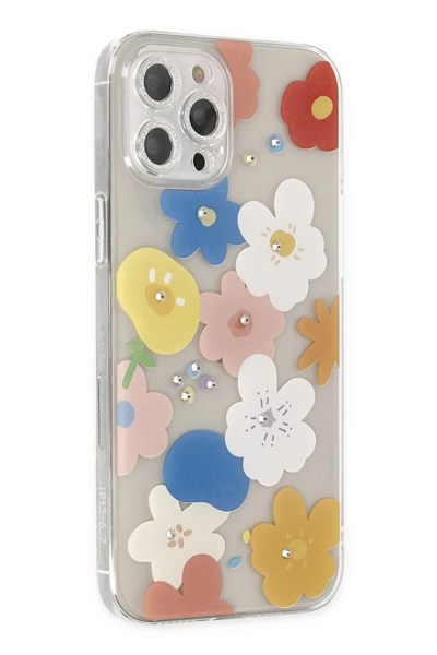 Mey İthalat®  iPhone 12 Pro Kılıf Lucky Silikon - Lucky 8