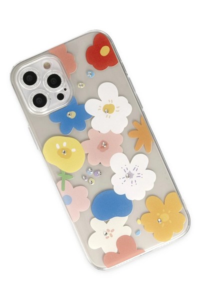 Mey İthalat®  iPhone 12 Pro Kılıf Lucky Silikon - Lucky 8