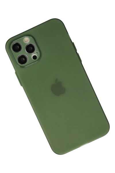 Mey İthalat®  iPhone 12 Pro Kılıf Puma Silikon - Yeşil