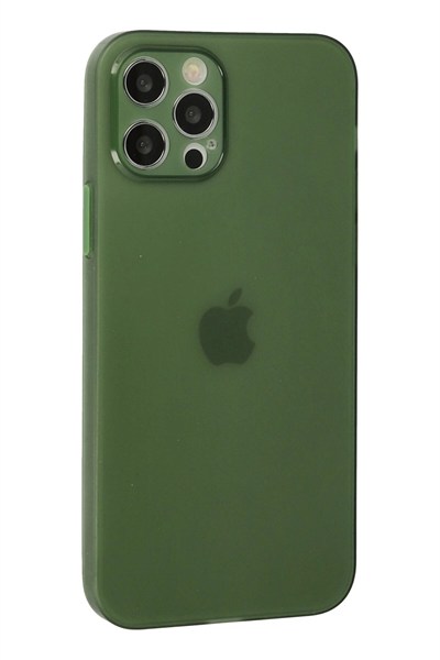 Mey İthalat®  iPhone 12 Pro Kılıf Puma Silikon - Yeşil